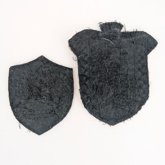 Marisa Christina Sequin Military Style Patches Shield Badge Emblem Appliques - Picture 10 of 15